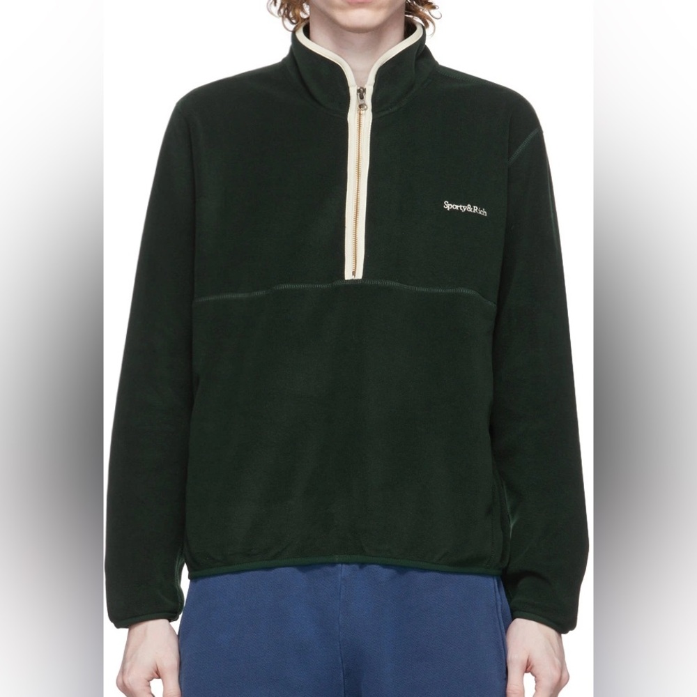 Sporty & Rich Quarter zip